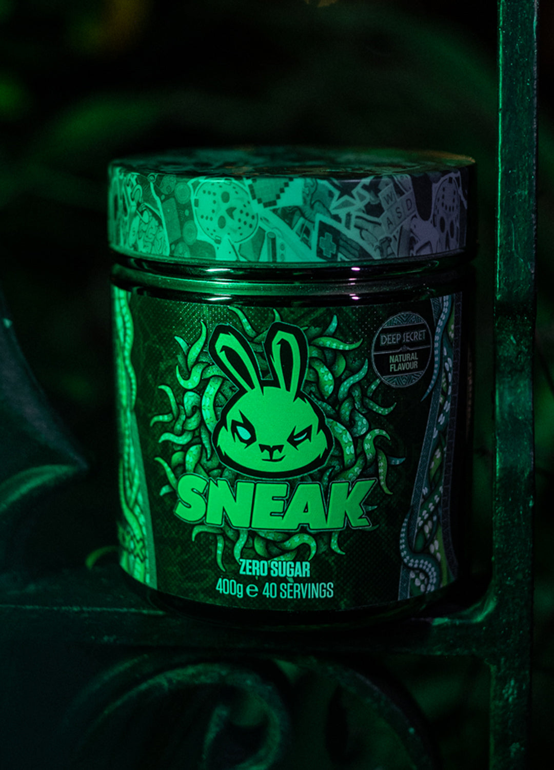 Deep Secret – Glow In The Dark Energy Drink Tub – Sneak