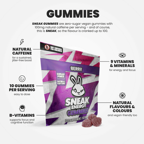 Sneak Energy Gummies