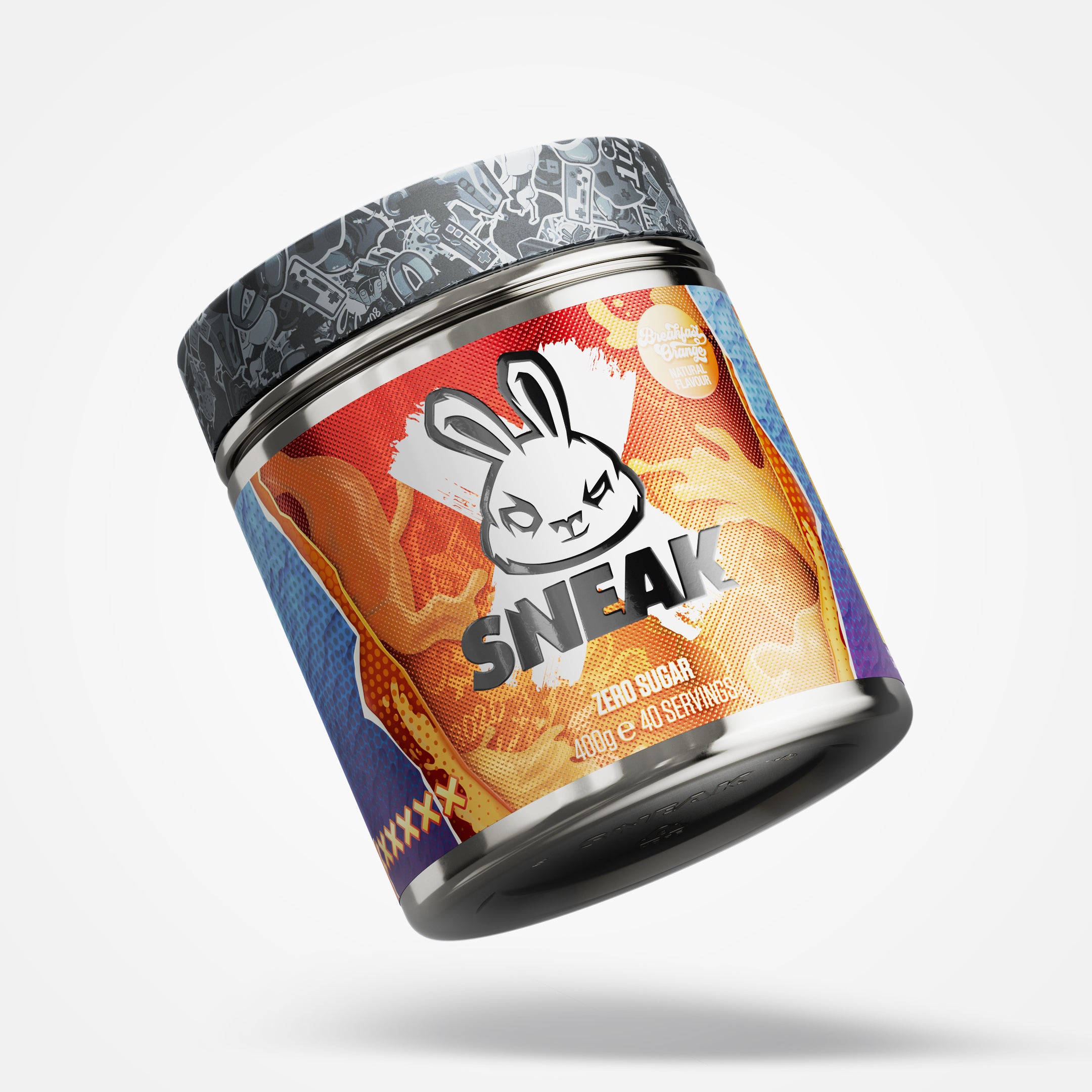 Breakfast Orange Orange Energy Drink Powder Sneak