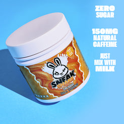 Caramel Latte energy shake tub