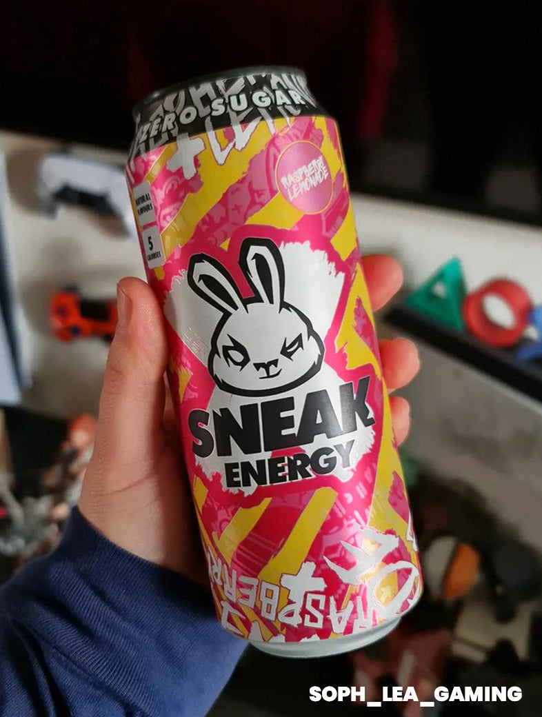 raspberry lemonade energy drink cans