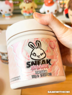 Raspberry Creamsicle shake tub