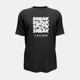 BLACK SNEAK TEE - 2XL