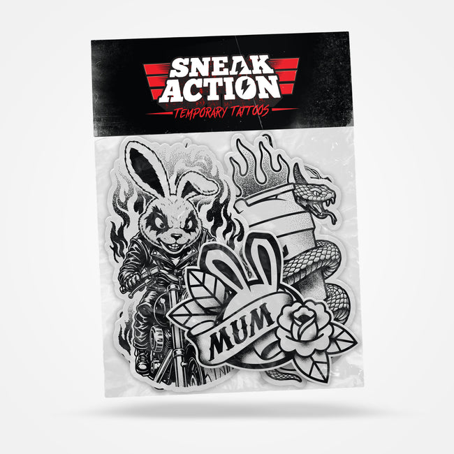 Action Heroes Tattoo Pack