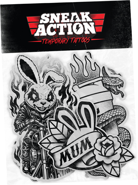 Action Heroes Tattoo Pack