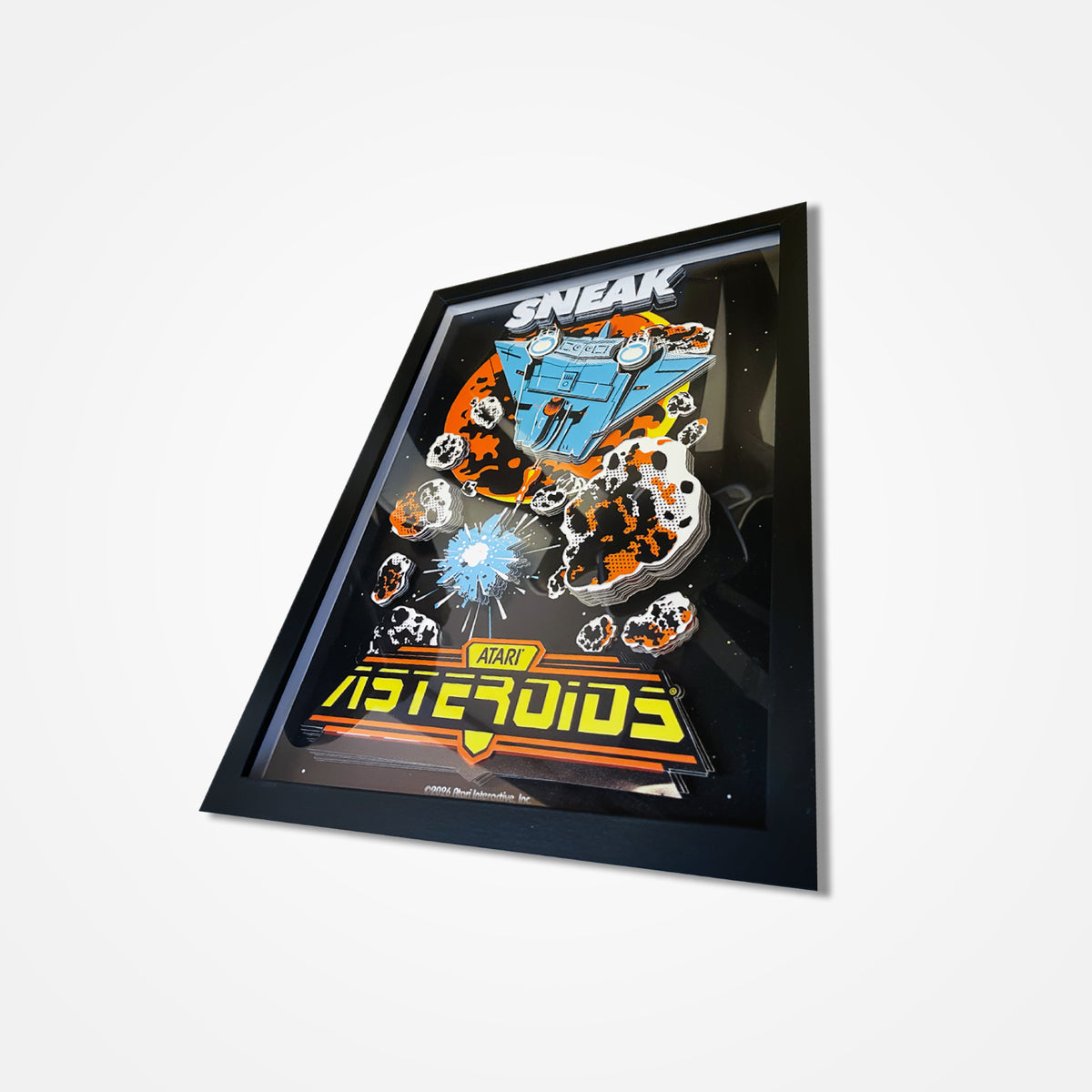 Atari 3D Poster