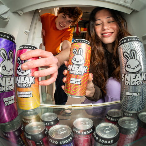 Sneak Energy 12 Pack Cans 500ml