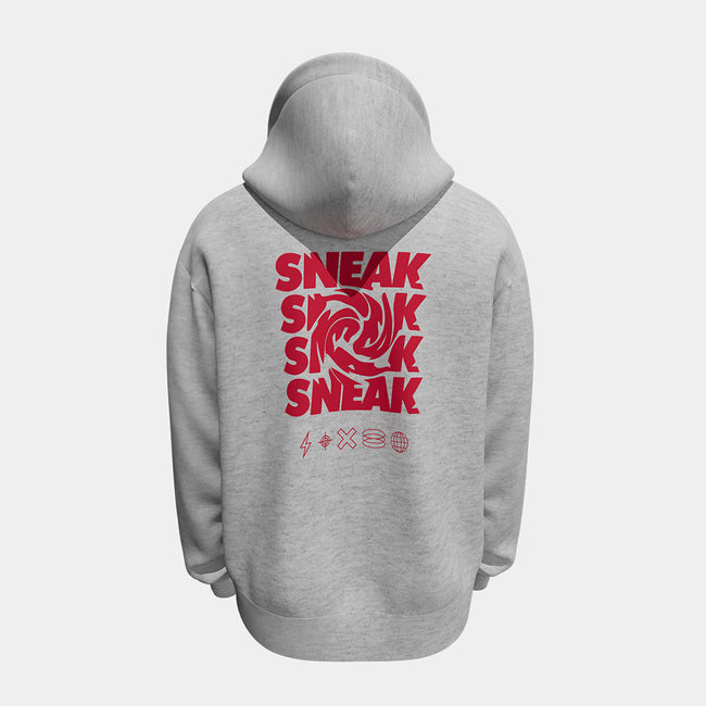 Grey sneak hoodie