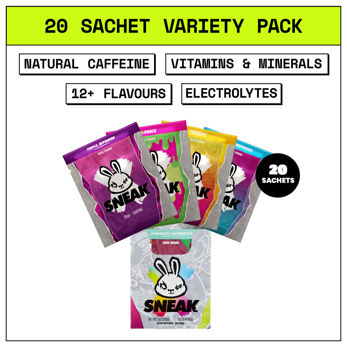 20 SACHET VARIETY PACK