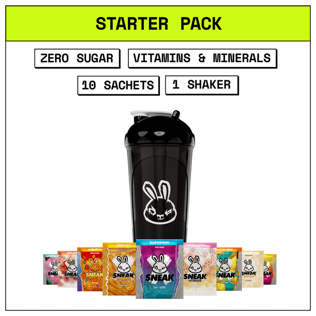 FUEL YOUR DAY WITH SNEAK STARTER PACK