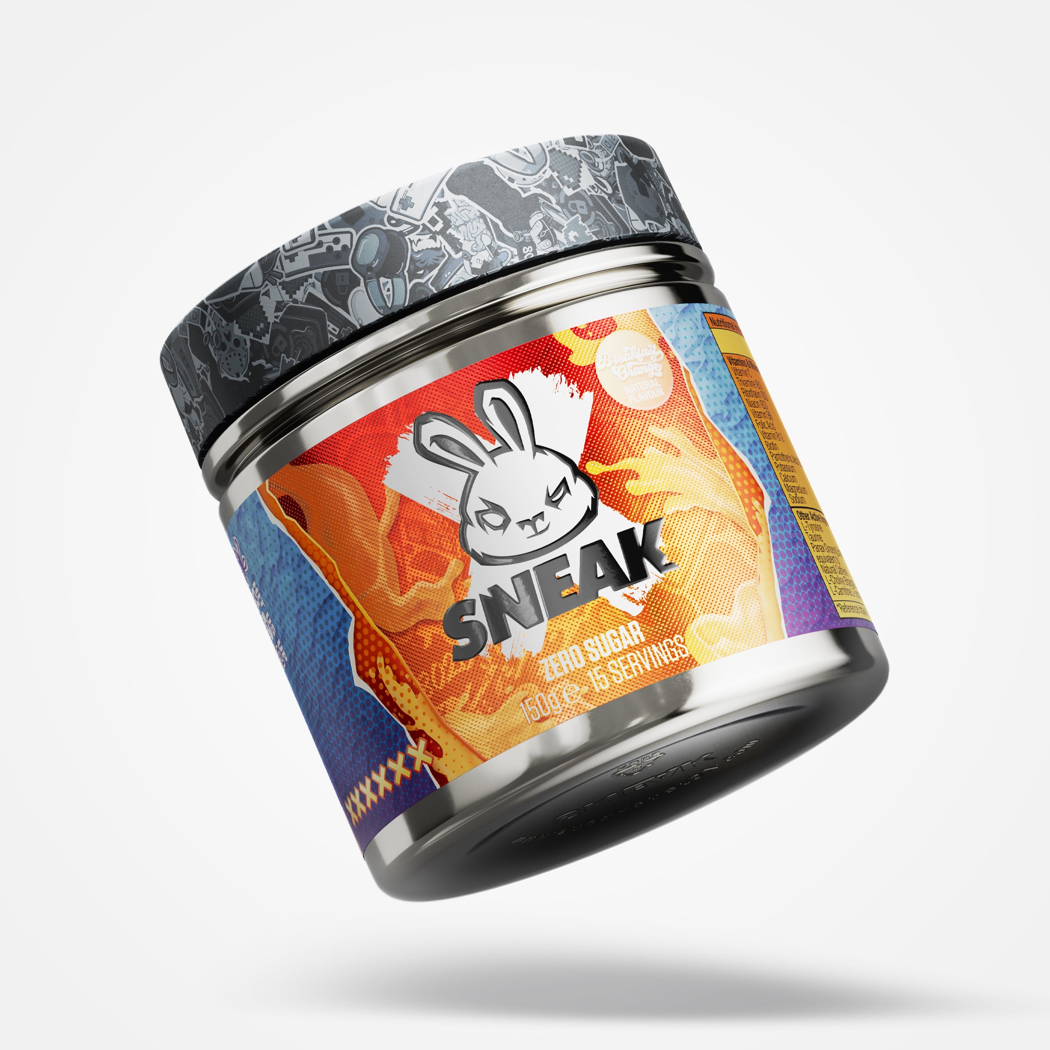 Breakfast Orange 150g – Orange Energy Drink Powder – Sneak