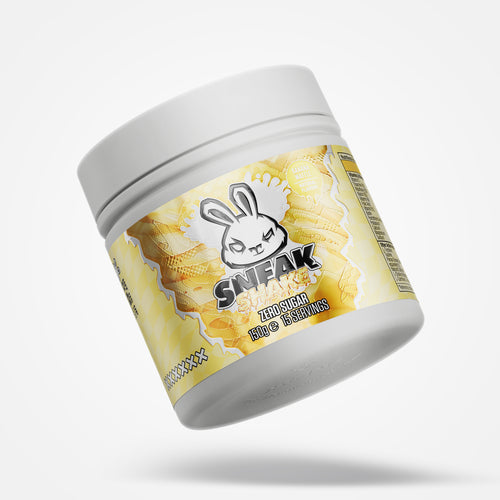 Banana waffle energy shake tub