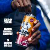 tropical energy drink cans