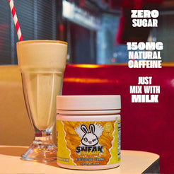 Banana waffle energy shake tub
