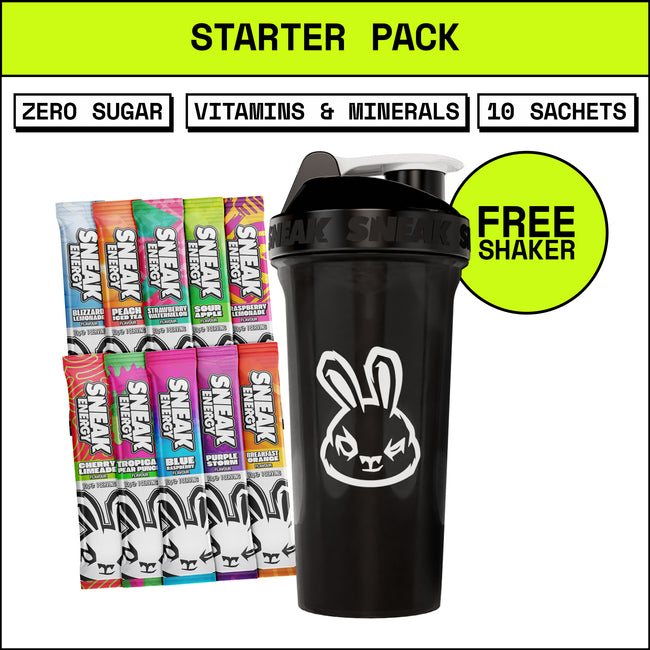 FUEL YOUR DAY WITH SNEAK STARTER PACK