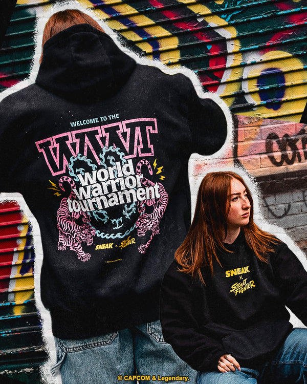 FIGHTERS フード付きスウェット Street Fighter Hoodie – Sneak