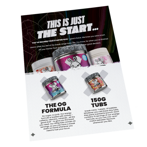 Starter Pack Leaflet