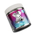 Blue raspberry energy drink tub