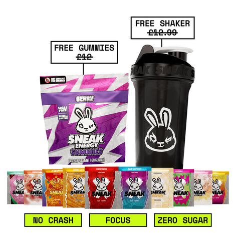 FUEL YOUR DAY WITH SNEAK STARTER PACK