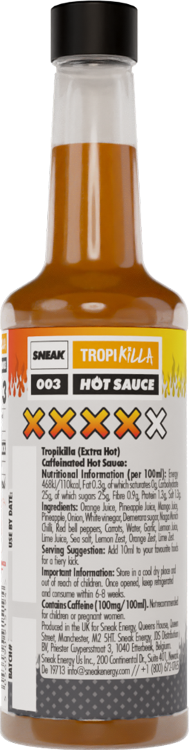 Sneak Hot Sauce Tropikilla 150ml