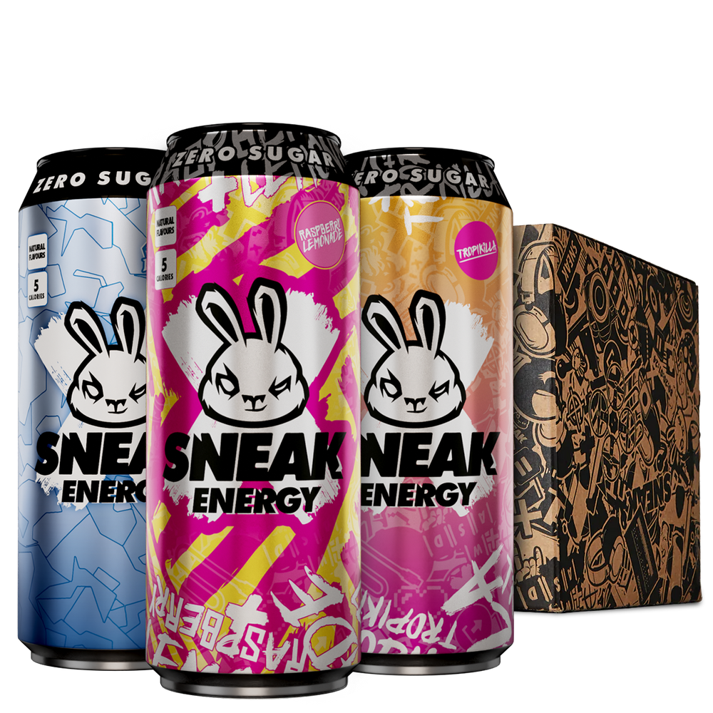 energy drinks cans