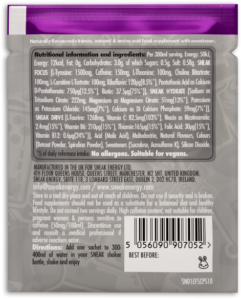 Purple storm sachet